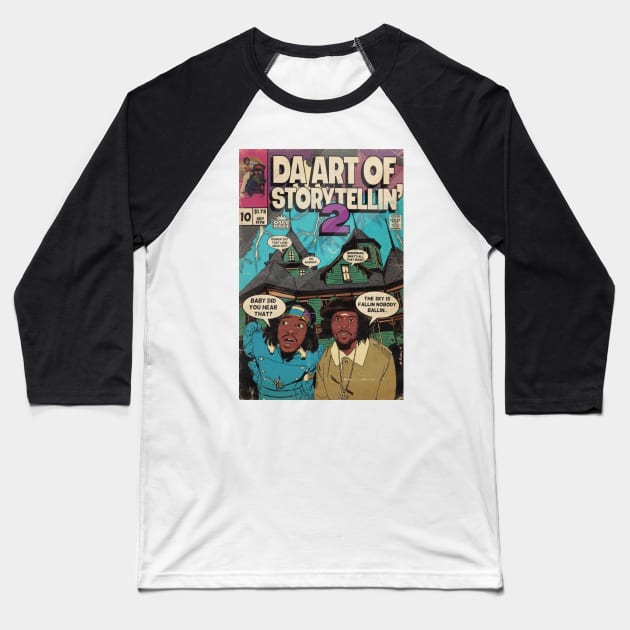 OUTKAST DA ART OF STORYTELLIN Baseball T-Shirt by pinkcomics